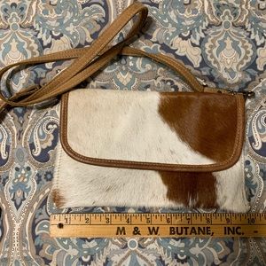 Myra crossbody cowhide bag